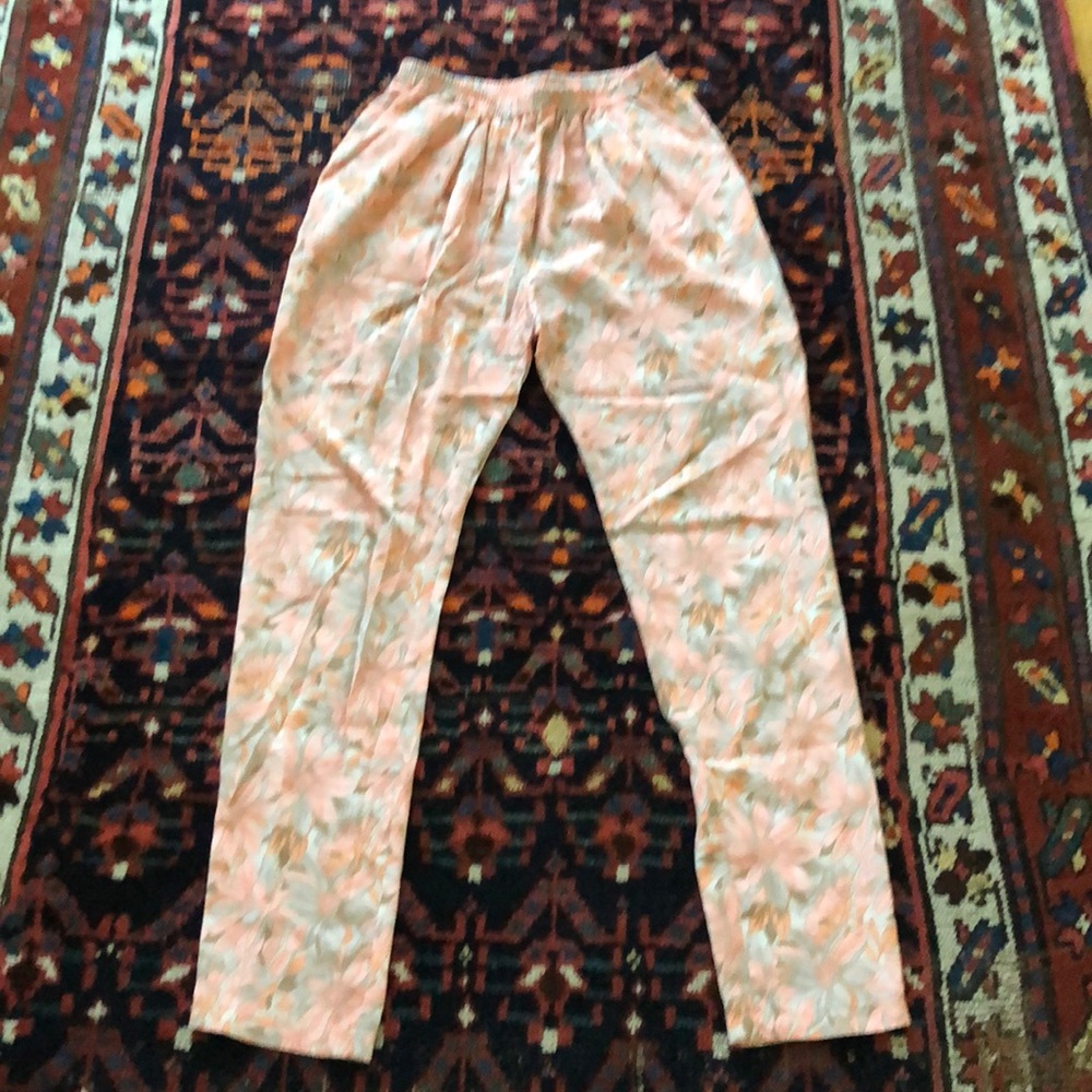 Stella McCartney floral trousers size 4